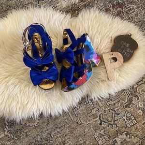 Very HTF Irregular Choice “Squiggly Diggly” Heel